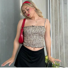 Pydshop Amberly Leopard Print Top