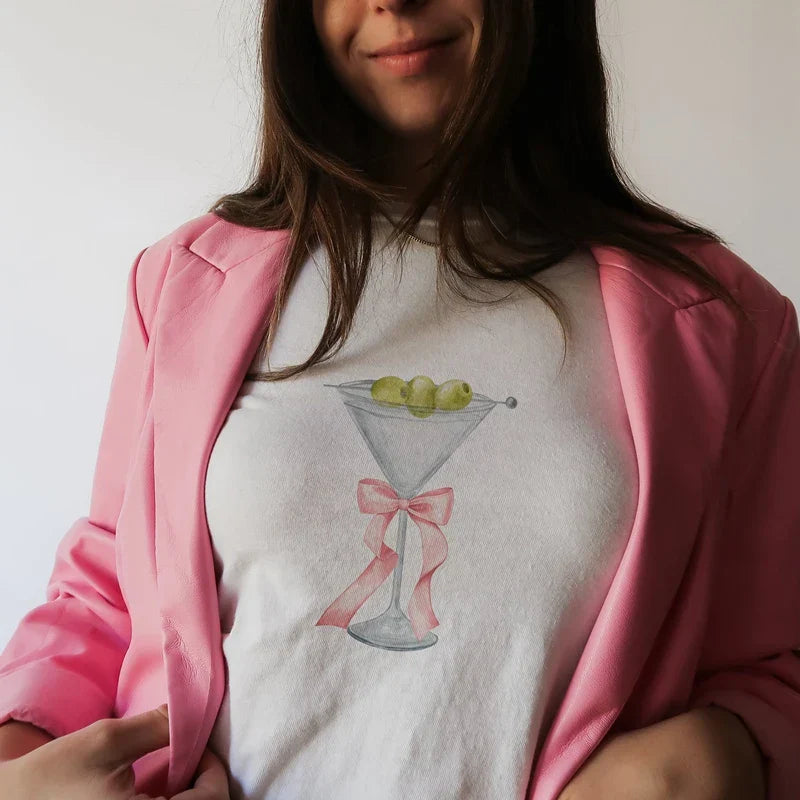 Pydshop Kawaii Sweet Cute Print Crop Tops Korean Aesthetic 00s Retro Baby Tees Chic Short Sleeve Slim T-shirt Women Y2K Vintage Clothes
