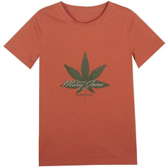 Pydshop Summer Tops Women Anime Y2k Orange Harajuku 2000s Aesthetic Short Sleeve Tees crop top clothes Maple Leaf Graphic T Shirts Cyber0821