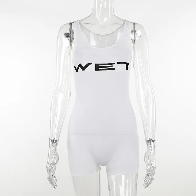 Pydshop 2024 Women Sexy Tank Tops Sub Translucent Slim Tops Street Casual Letter Print top Women's Racerback Vest Summer Clothes