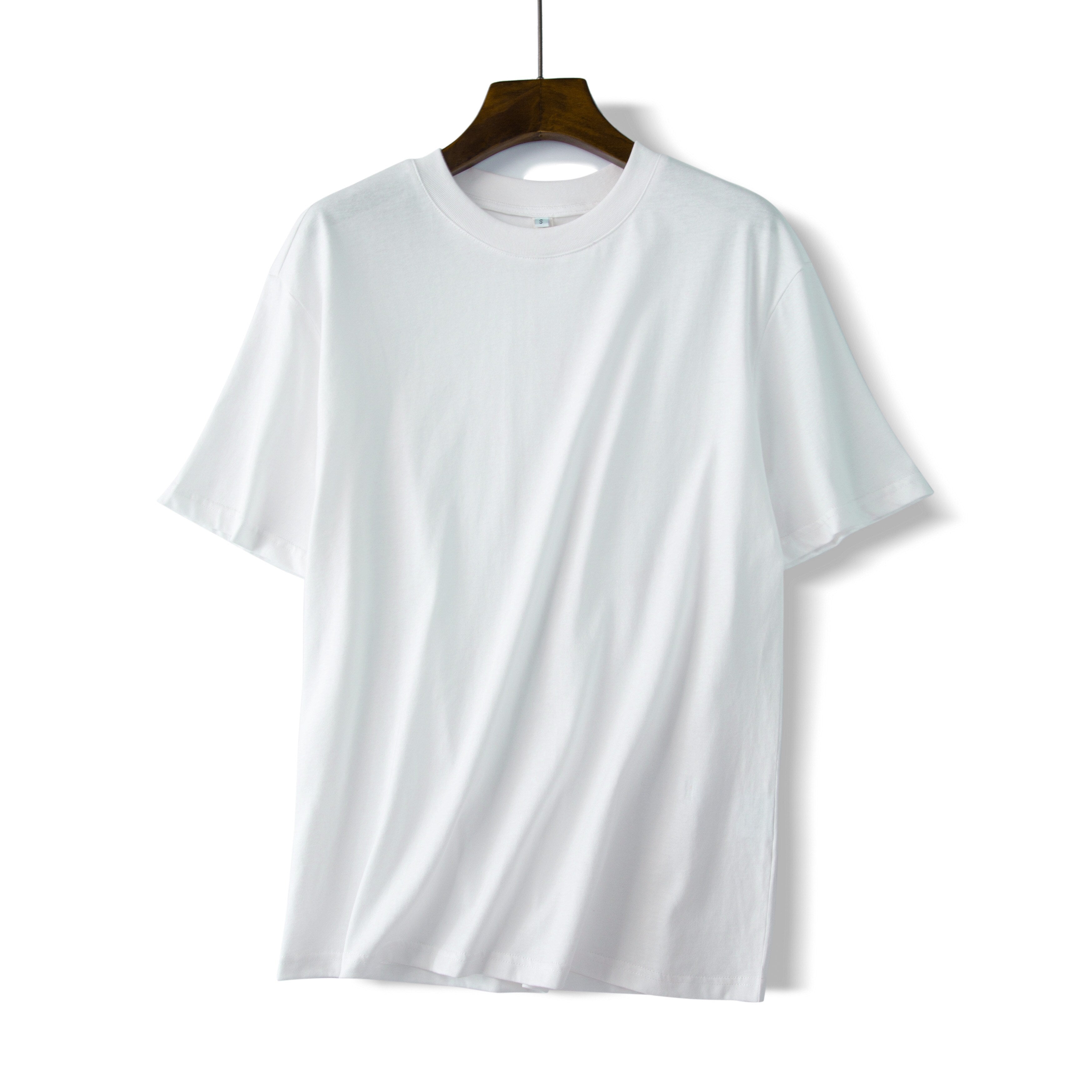 Pydshop 2023 Summer Women Casual Basic Cotton T shirt Short sleeve Casual top New tees Thick High quality Shirt Pink Grey Green Blue
