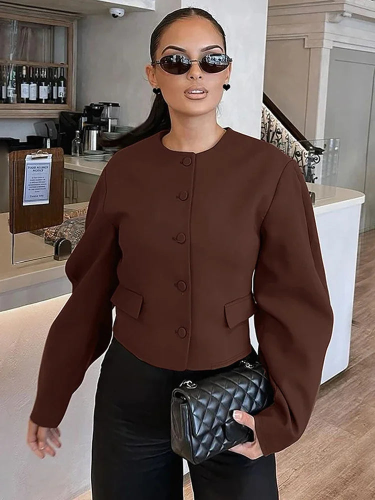 Pydshop Fashion Cardigan Skirt Two Pieces Set Female Button Long Sleeve Top Slim Solid Mini Skirt Chic Matching Set Autumn Casual