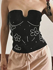 Pydshop Floral Tube Top