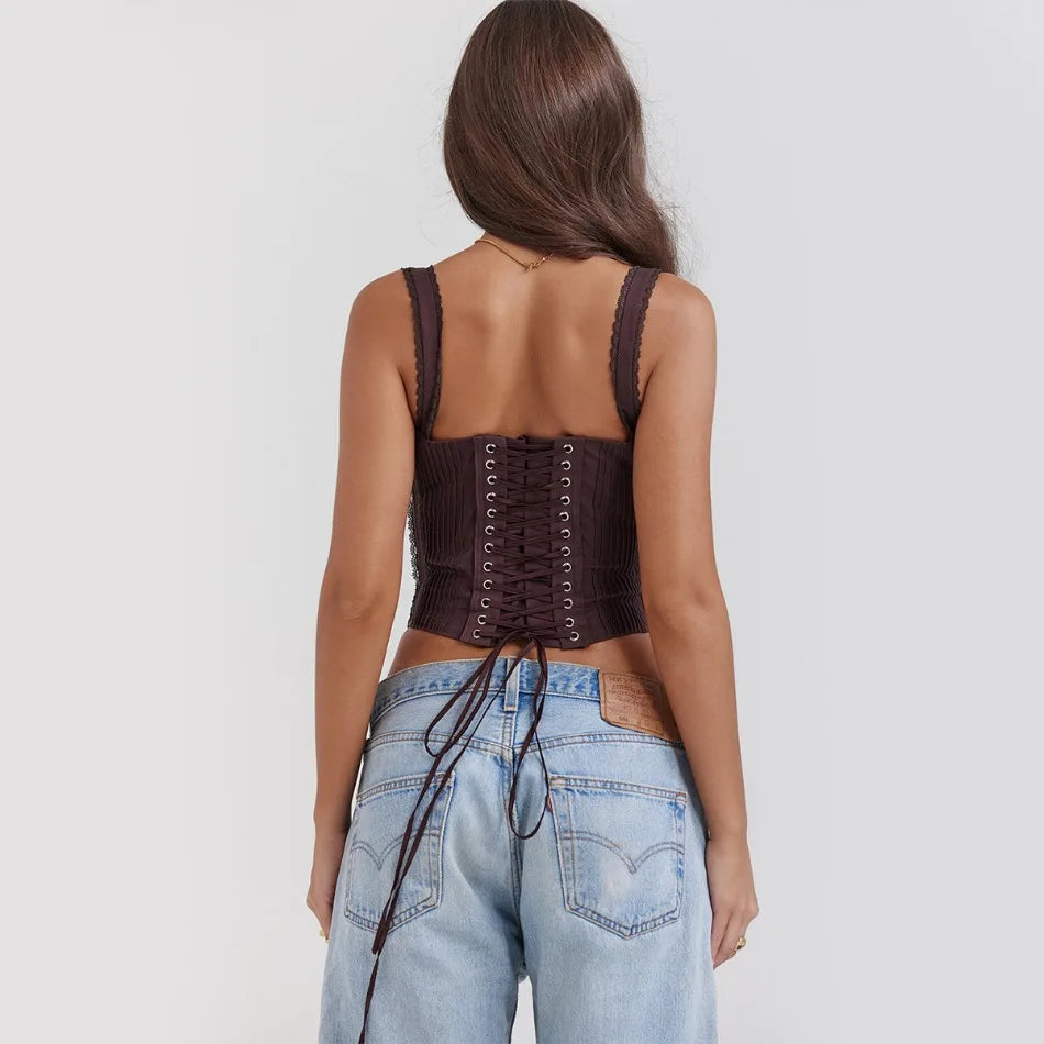 Pydshop Lace Corset Top