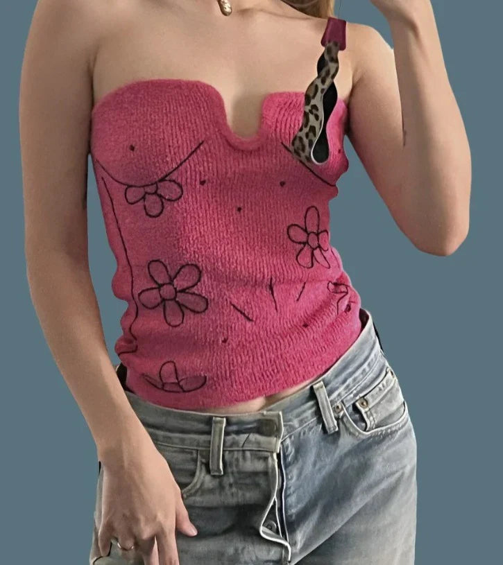 Pydshop Floral Tube Top