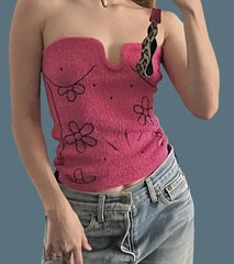 Pydshop Floral Tube Top