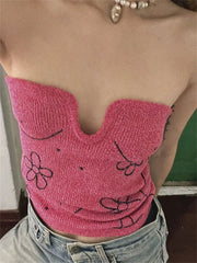 Pydshop Floral Tube Top