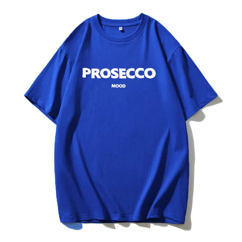 Pydshop 100% Cotton Letter Print T Shirt Women 2024 Summer New Basic Vintage Tee Casual Loose Chic O Neck Female Couple Tops
