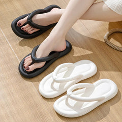 Solid Bubbly Beach Flip Flops
