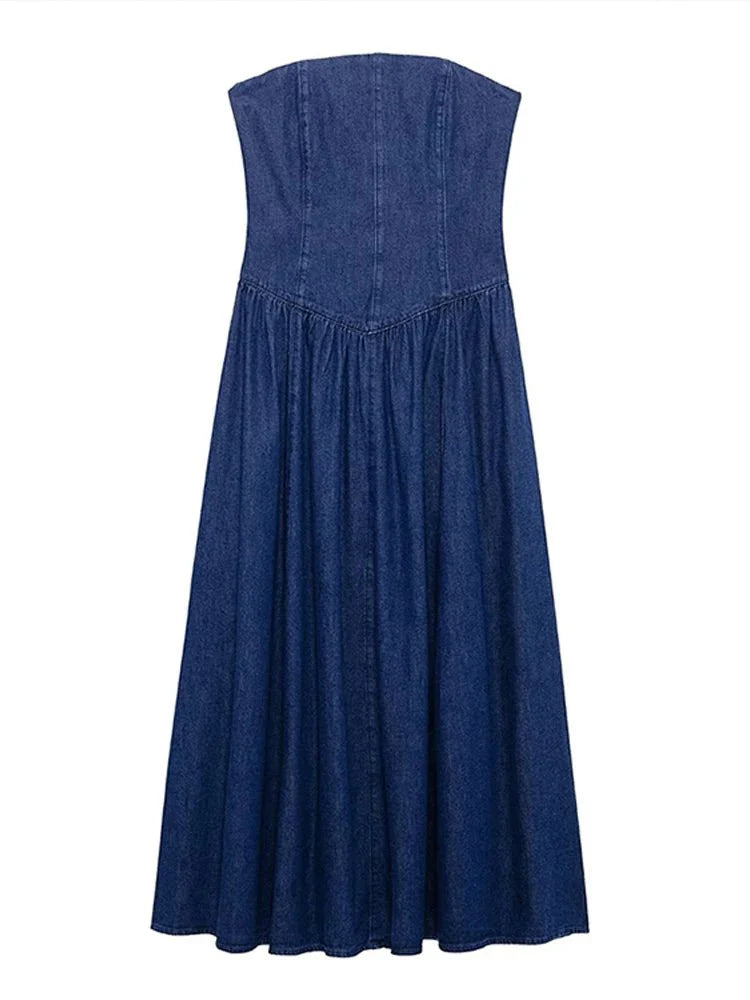 Backless Sleeveless Slim Long Dress