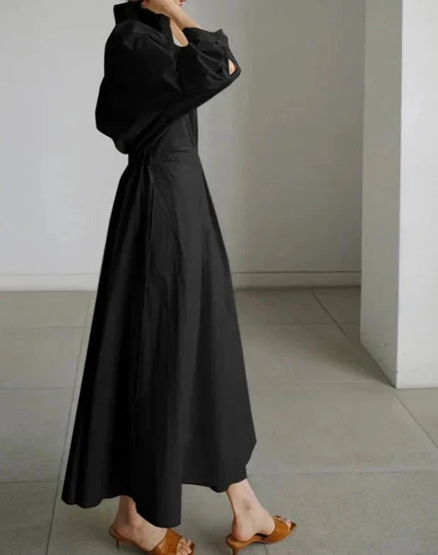 Balloon Long Shirt Dress Oversized Sundress