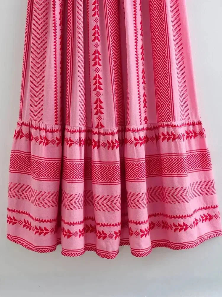 Bohemian Vacation Charm Dress
