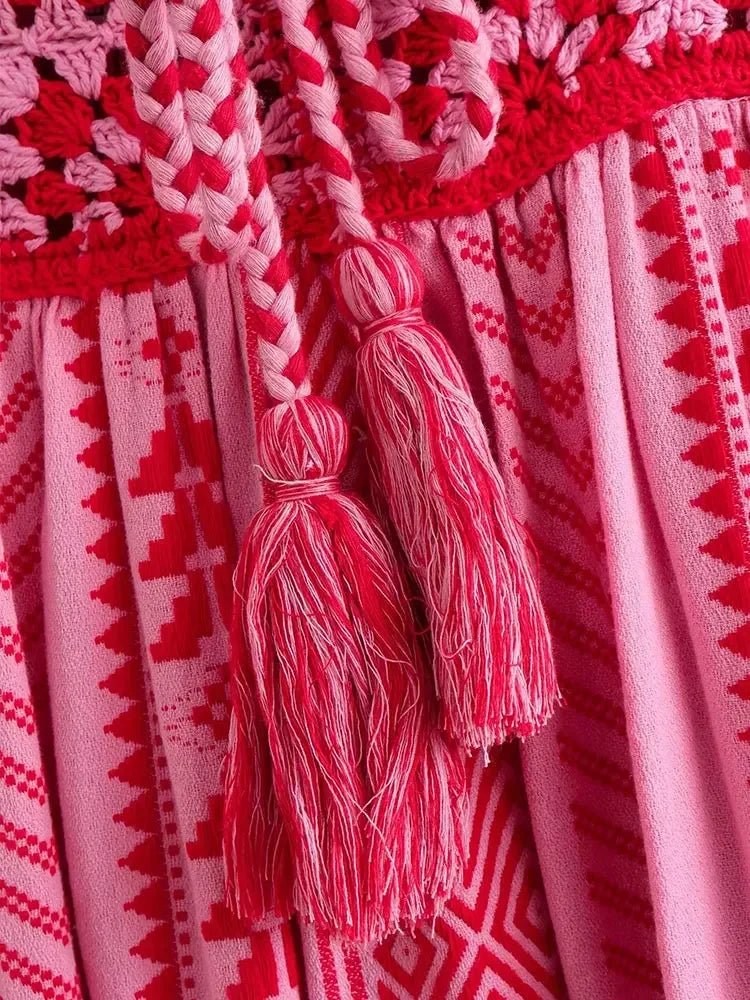 Bohemian Vacation Charm Dress