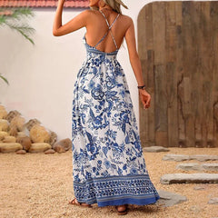 Breathable V-Neck Summer Dress