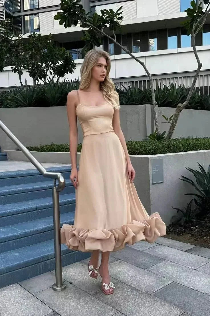 Casual Fashion Elegant Floral Slip Dress