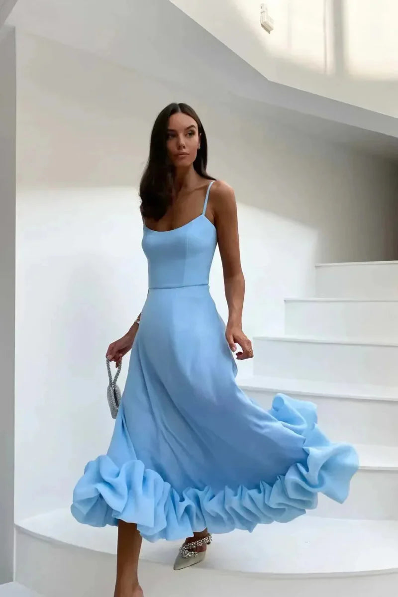 Casual Fashion Elegant Floral Slip Dress