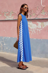 Casual for Summer Sleeveless Split Beach Dress