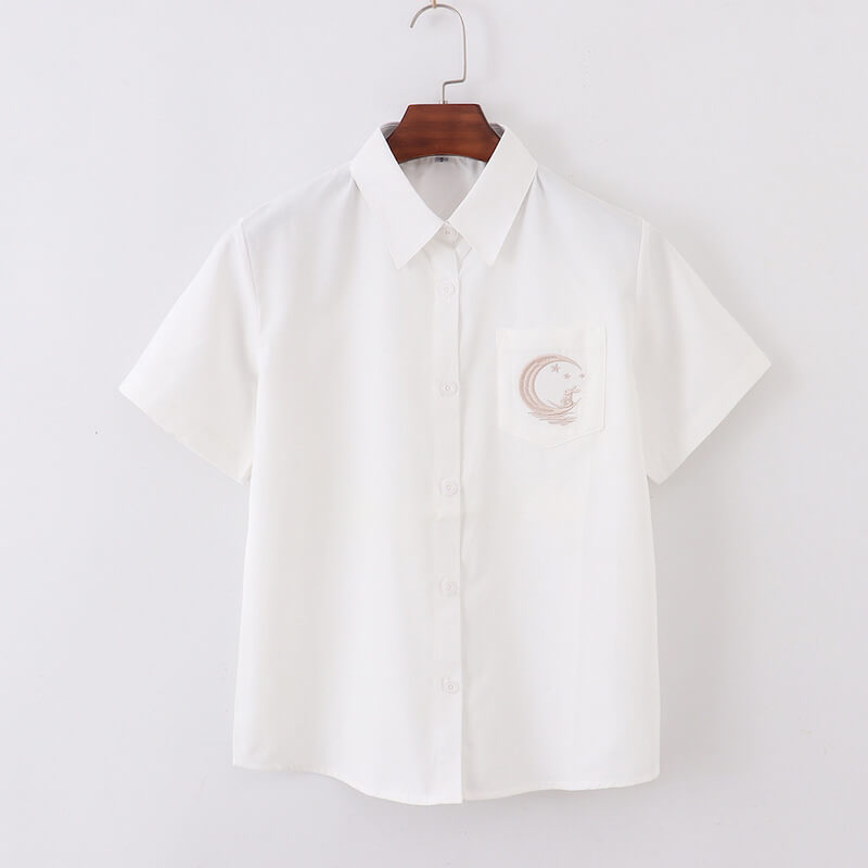 JK uniform bunny moon blouse