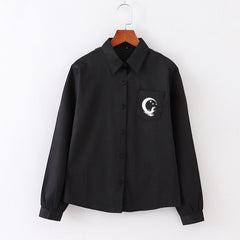 JK uniform bunny moon blouse