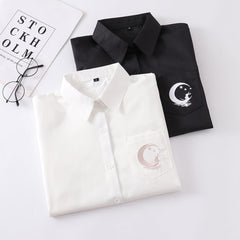 JK uniform bunny moon blouse
