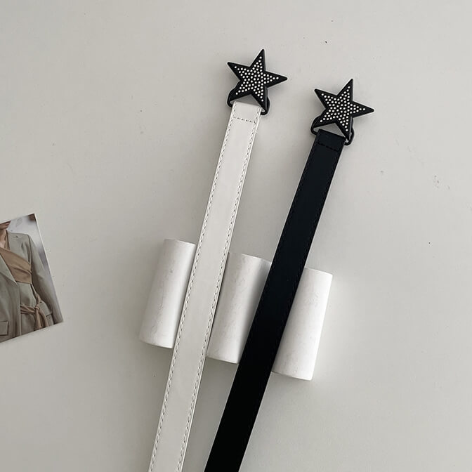 Aesthetic y2k star belt