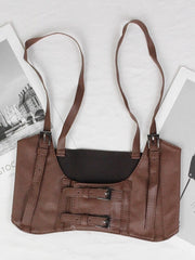 Alternative buckle corset belt