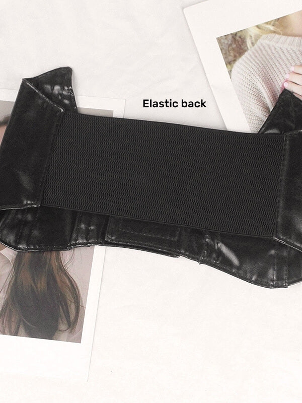 Alternative buckle corset belt