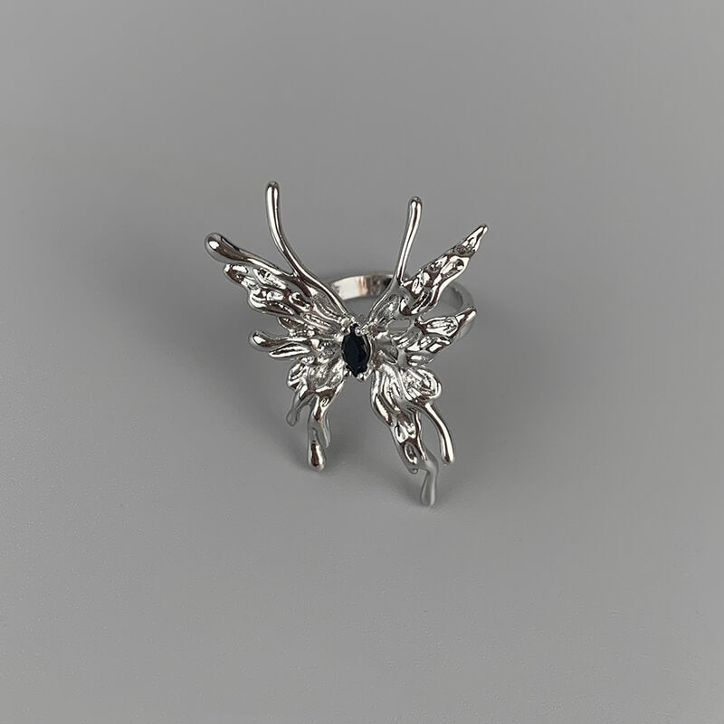 Alternative butterfly open ring