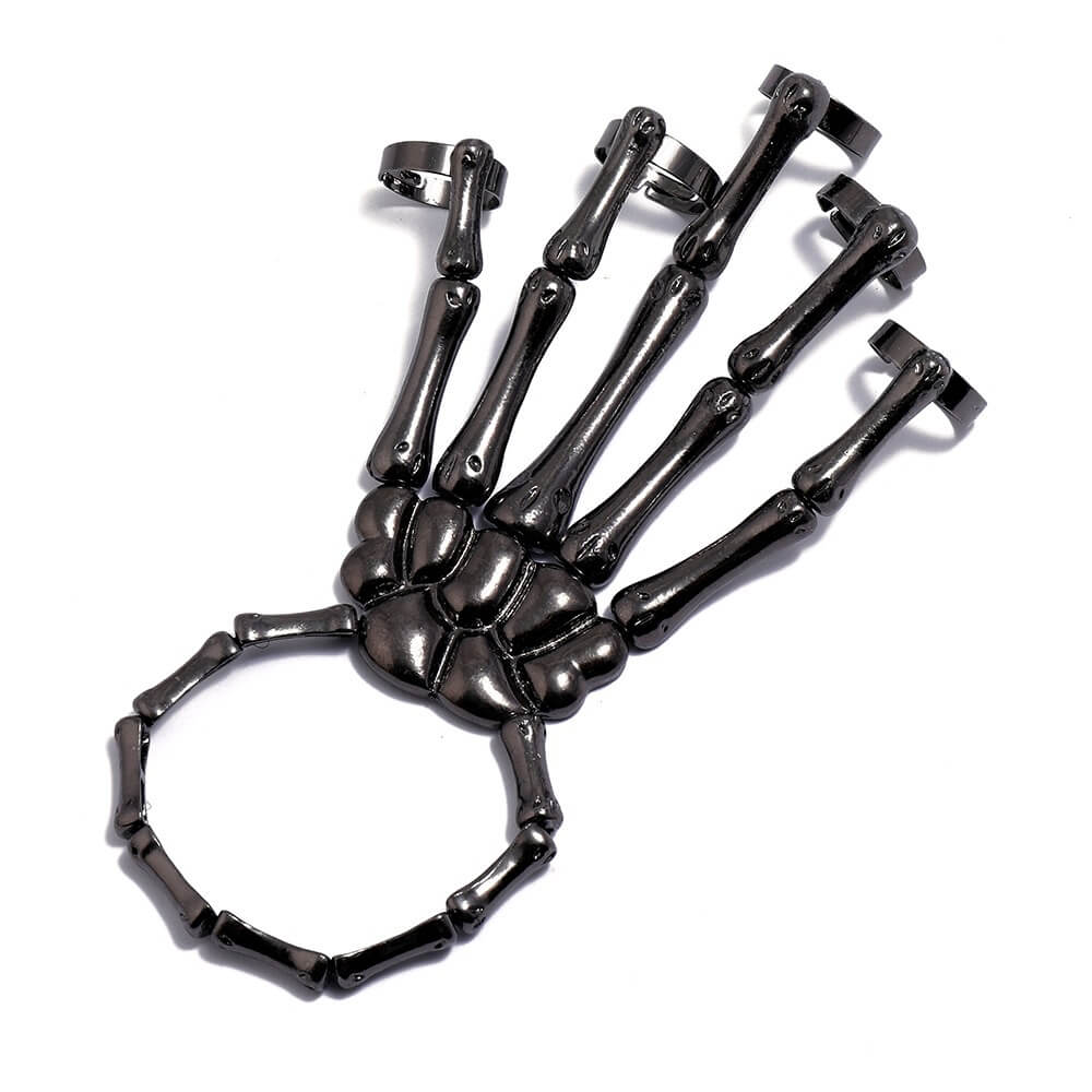 Alternative punk skeleton bracelet