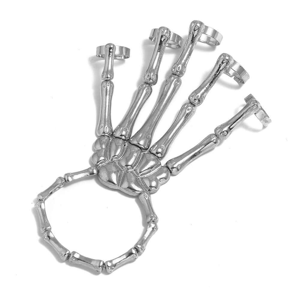 Alternative punk skeleton bracelet