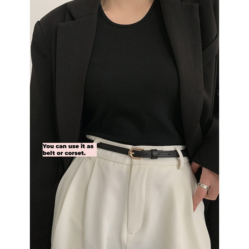 Alternative vintage belt