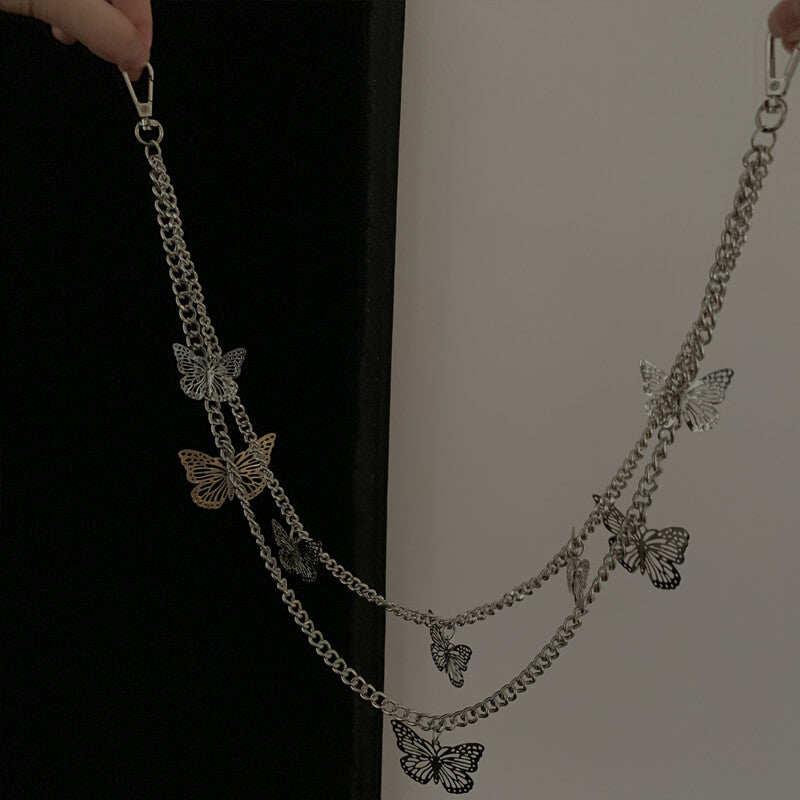 Amazing butterflies body chains belt