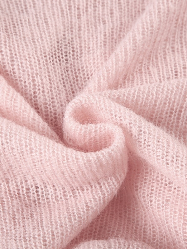 Aveline petal coquette cardigan