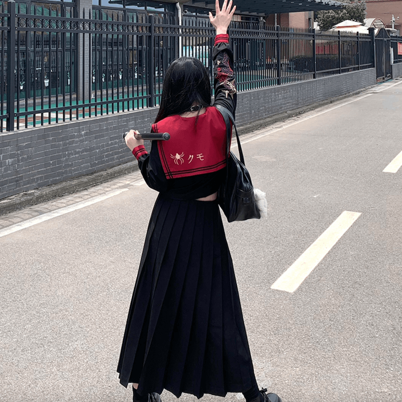 Bad girl jk darkness sailor uniform set