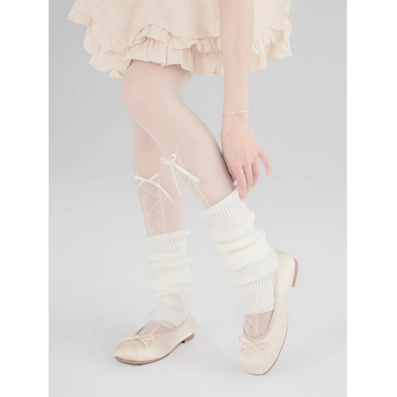 Ballet core leg warmers