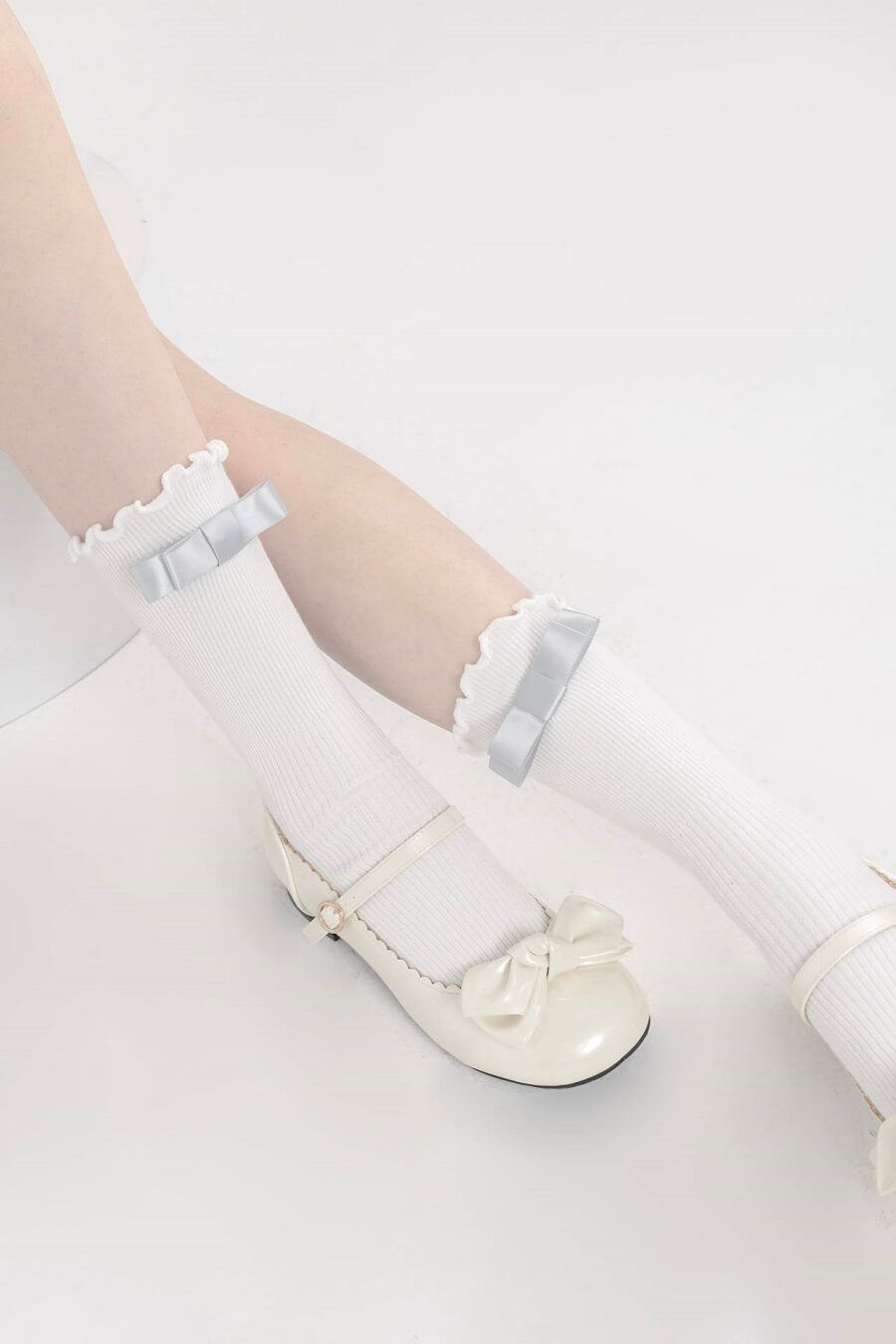 Ballet core ruffles socks