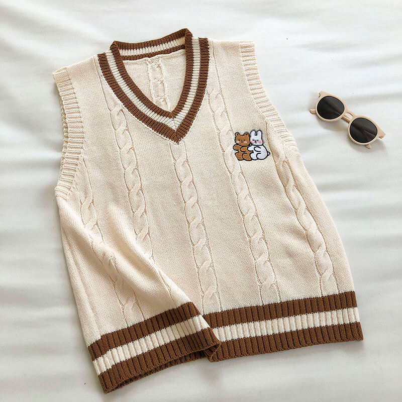 Bear bunny hug sweater