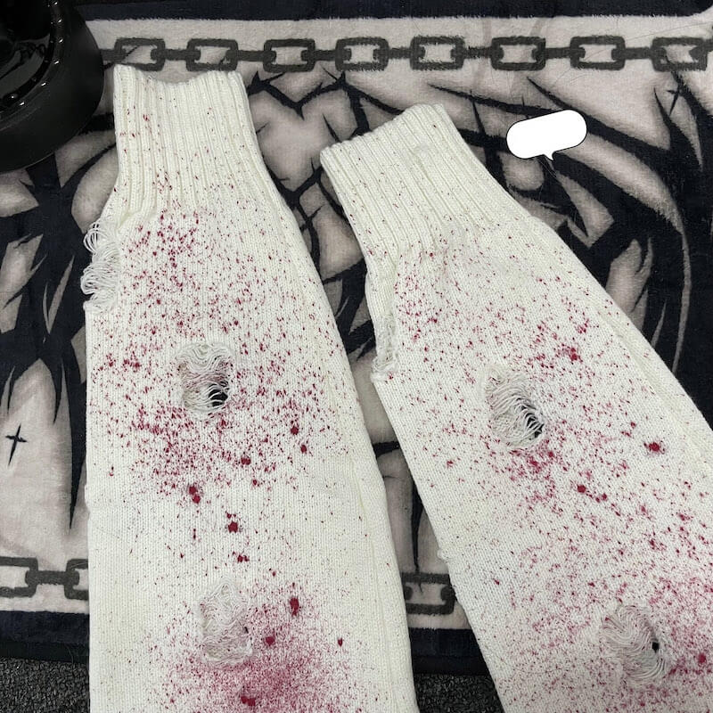 Bloody bears leg warmers