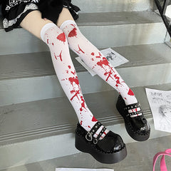 Bones darkness stockings