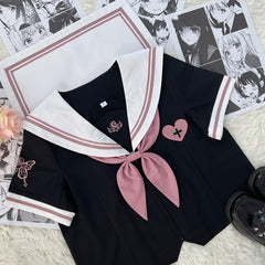 Butterfly Rose JK night dream uniform set