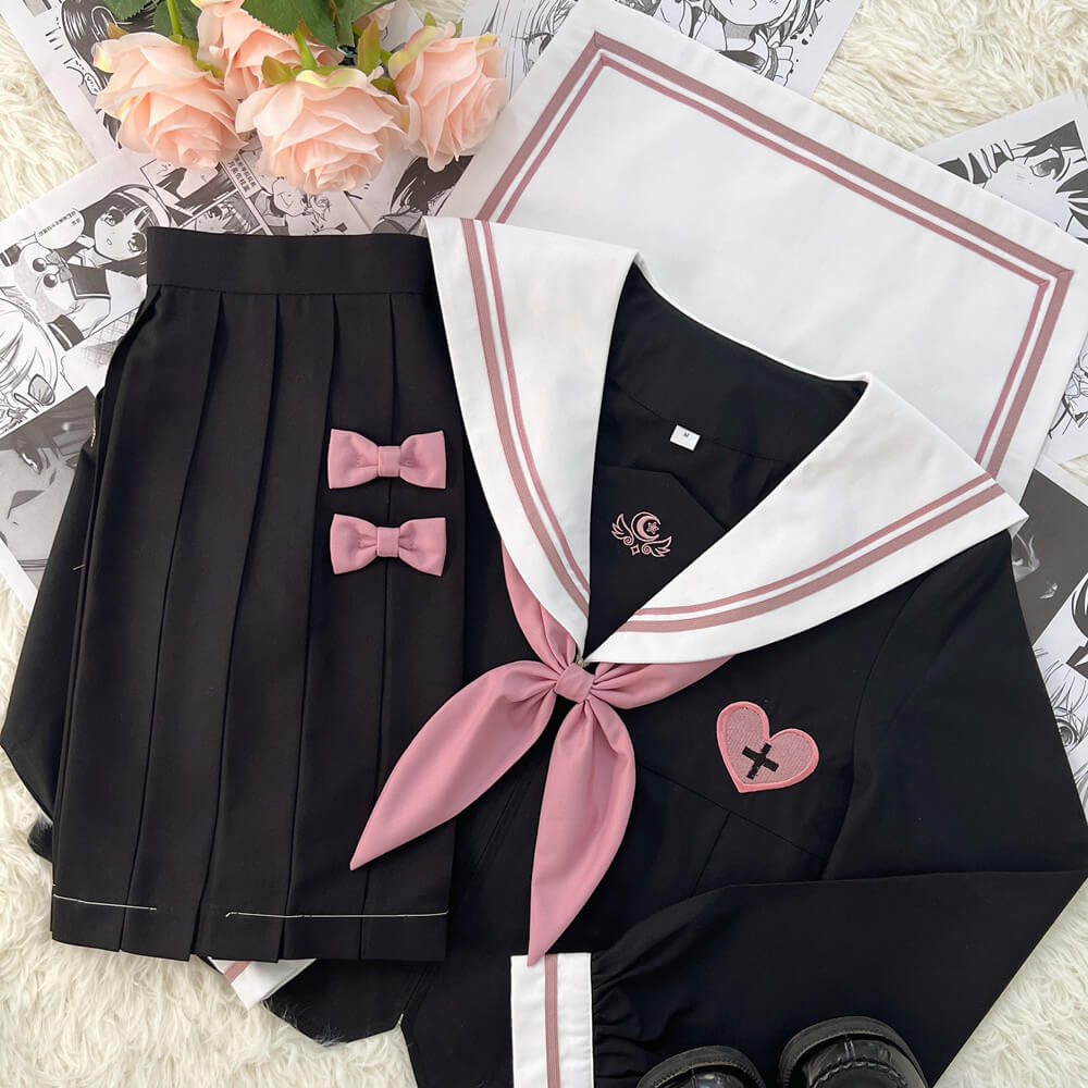 Butterfly Rose JK night dream uniform set