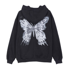 Butterfly y2k hoodie jacket