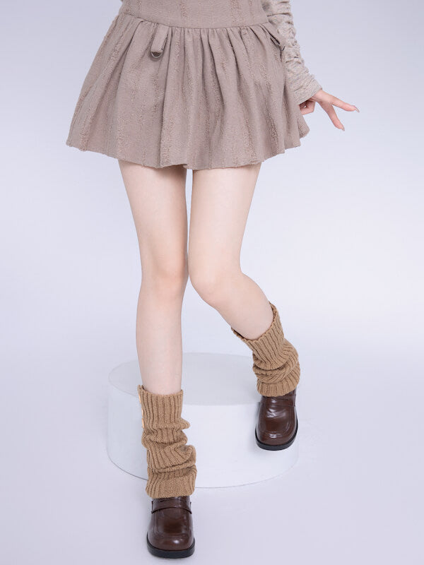 Buttons girly leg warmers
