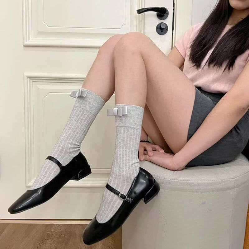 Candy bow stockings