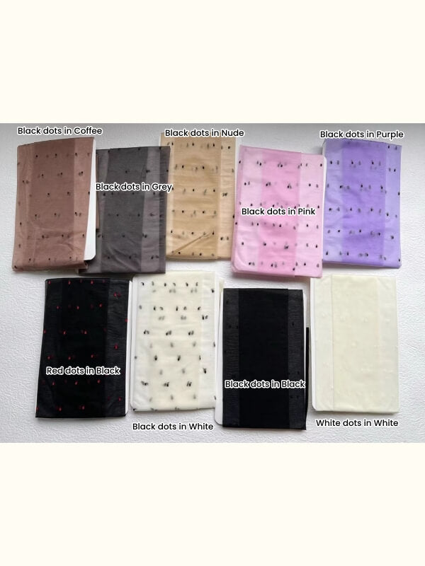 Candy dots thin tights