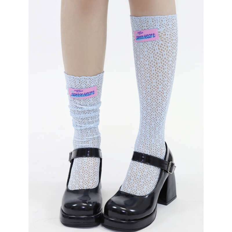 Candy lace stockings