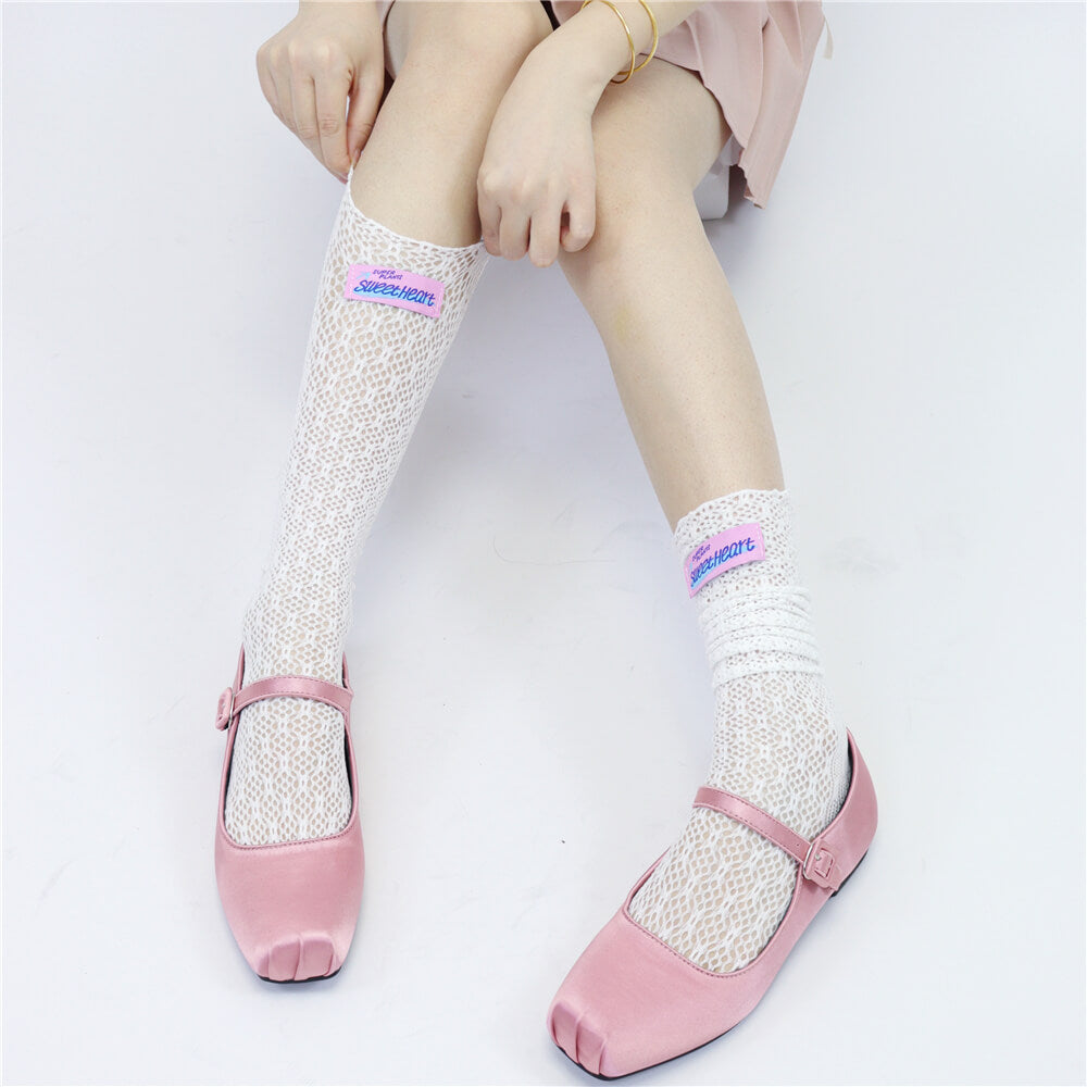 Candy lace stockings