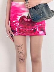 Dollette bow tattoo tights