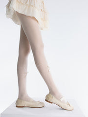 Fairy core ribbon doll tights