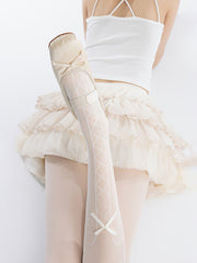 Fairy core ribbon doll tights